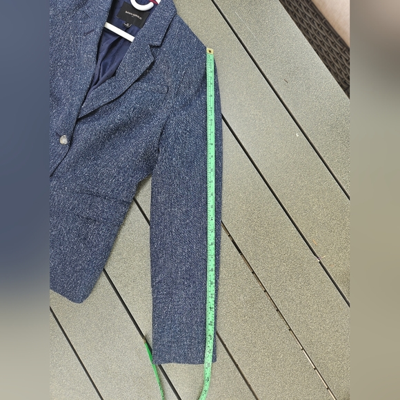 Banana Republic blue textured blazer US8 - Picture 5 of 7